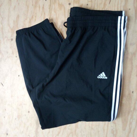 Adidas 3 Stripe Wind Pants Joggers Trainers - Picture 1 of 8
